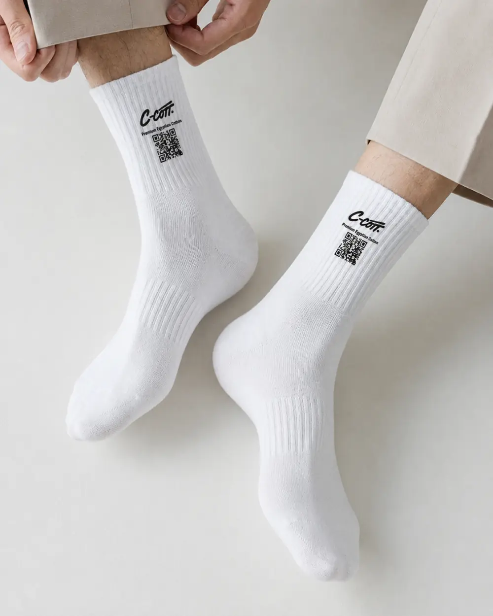 Egyptian Cotton Socks – 3 Pairs